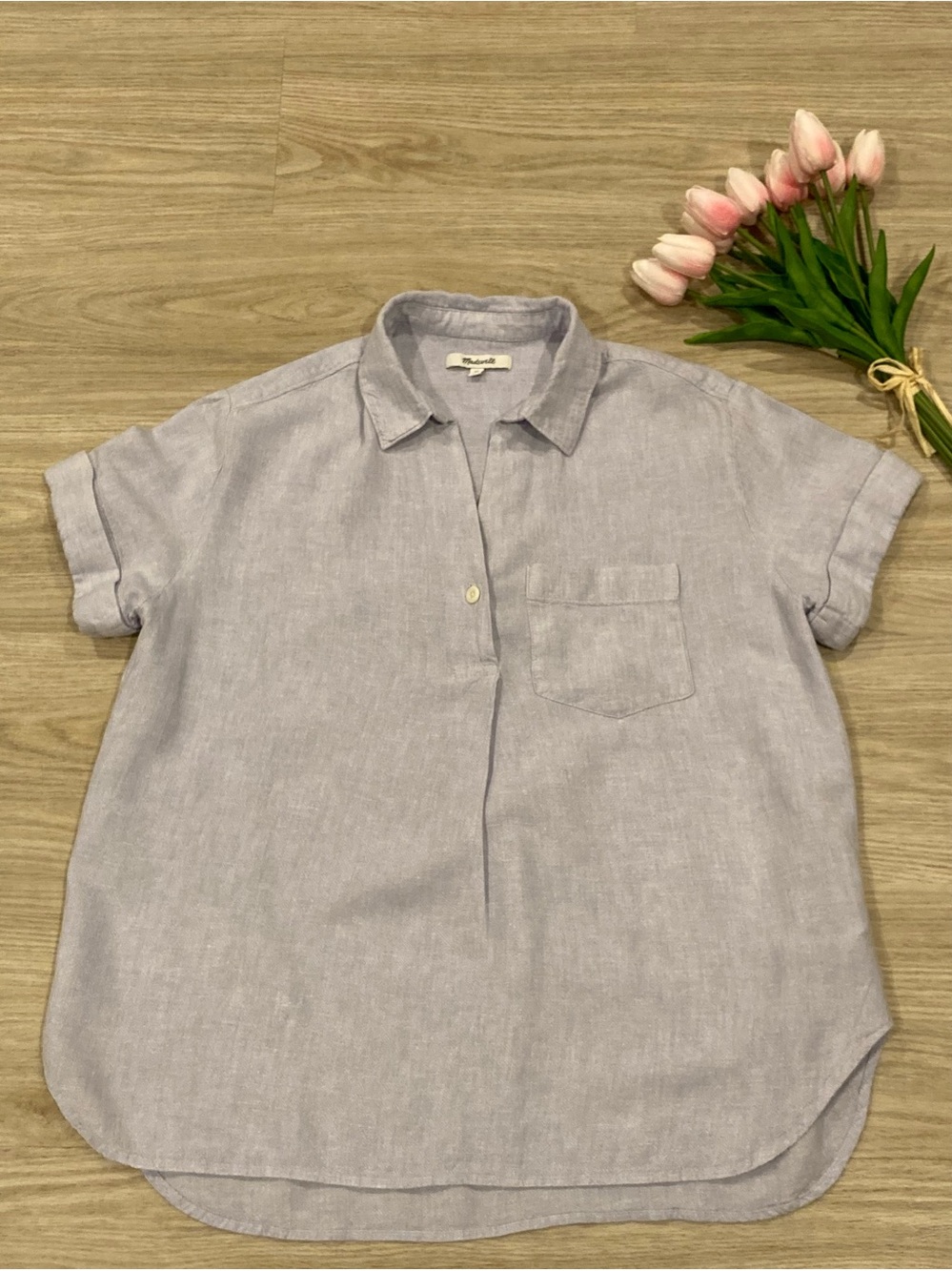 Madewell Linen Popover